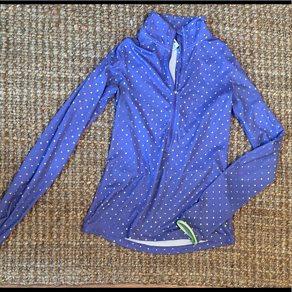 Purple and yellow Nike jacket